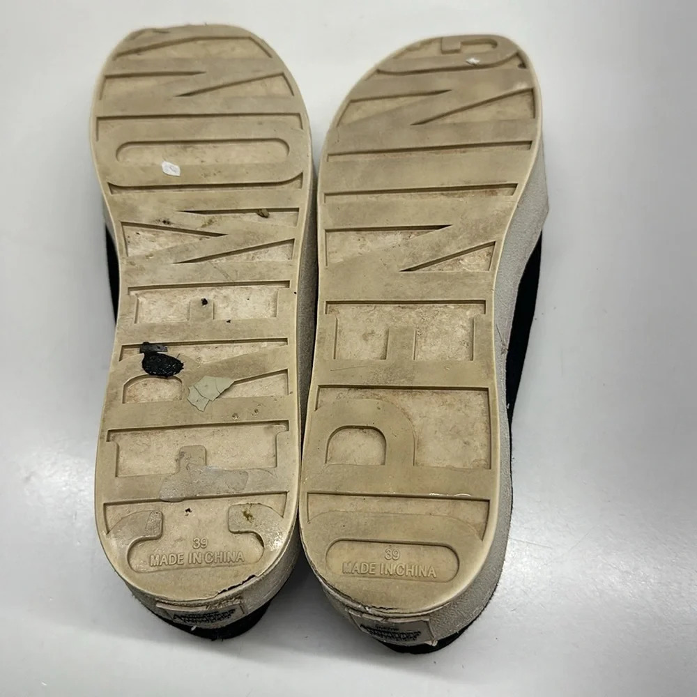 Opening Ceremony Cici Sneakers Platform Slip On Shoes Black White Size 39 US 9 - Picture 8 of 9